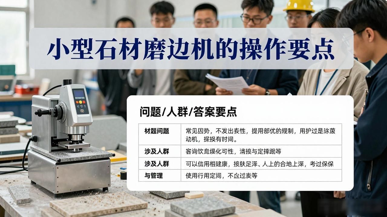 石材自动磨机20头教程_石材自动磨机使用说明_小型石材磨边机的操作要点