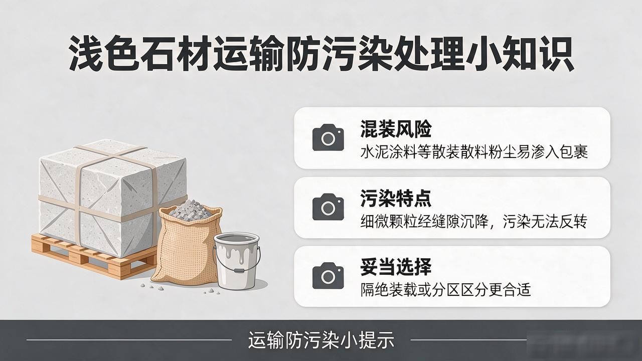 浅色石材运输过程防污染处理小知识_石材污染用什么办法去除_石材污染用什么清洗