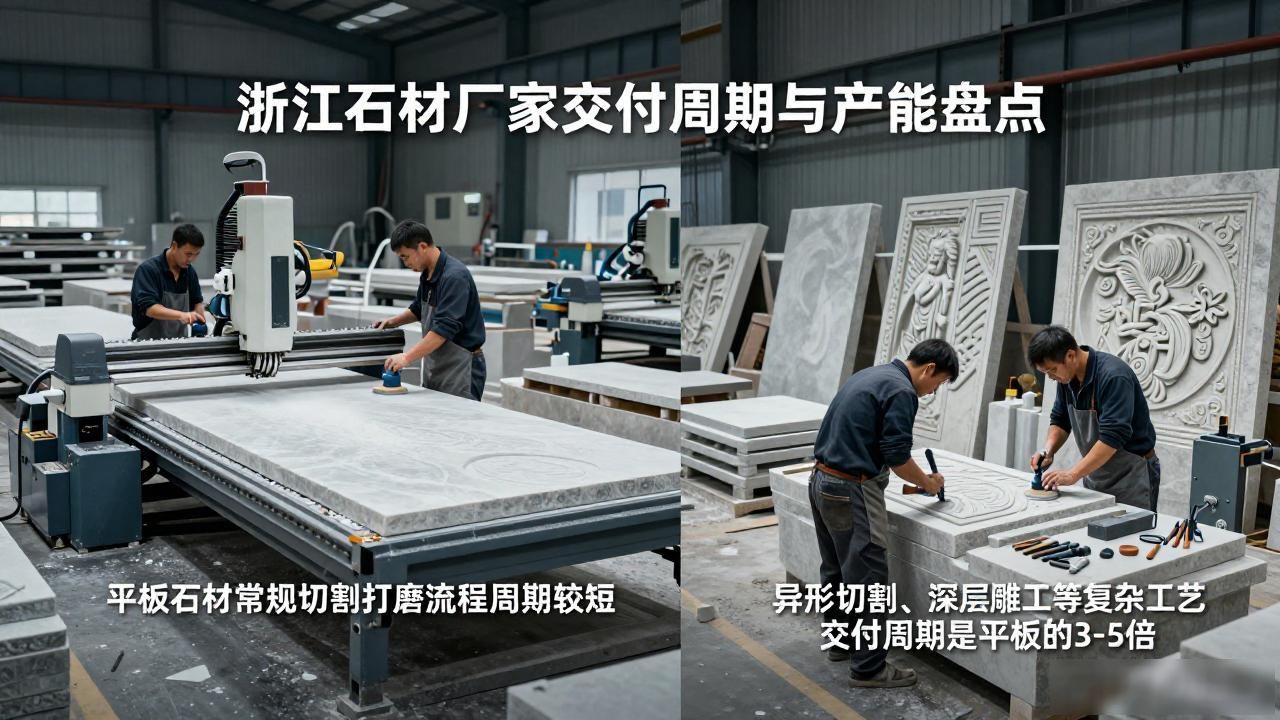 浙江石材厂家交付周期与产能盘点_浙江石材品牌有哪些_浙江什么地方有石材厂