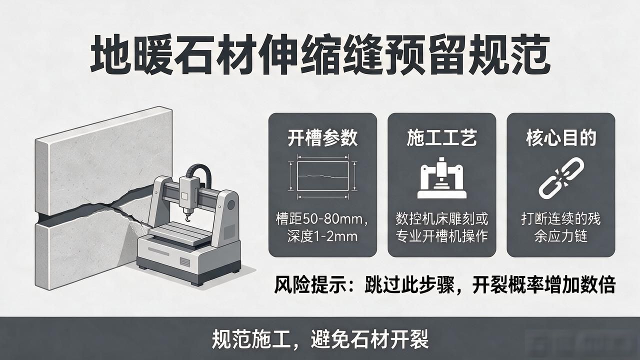 地暖地砖伸缩缝留多少_铺地暖伸缩缝怎么留_地暖地面石材伸缩缝预留规范科普