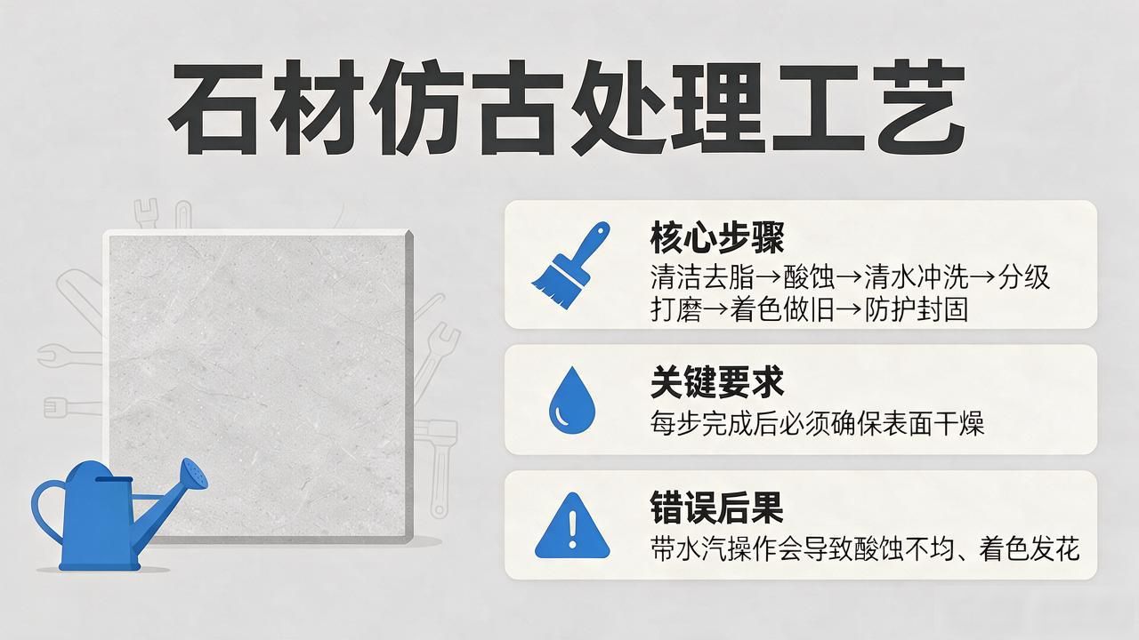 仿古石材外墙砖图片_石材表面仿古处理工艺效果原理讲解_仿古石材图