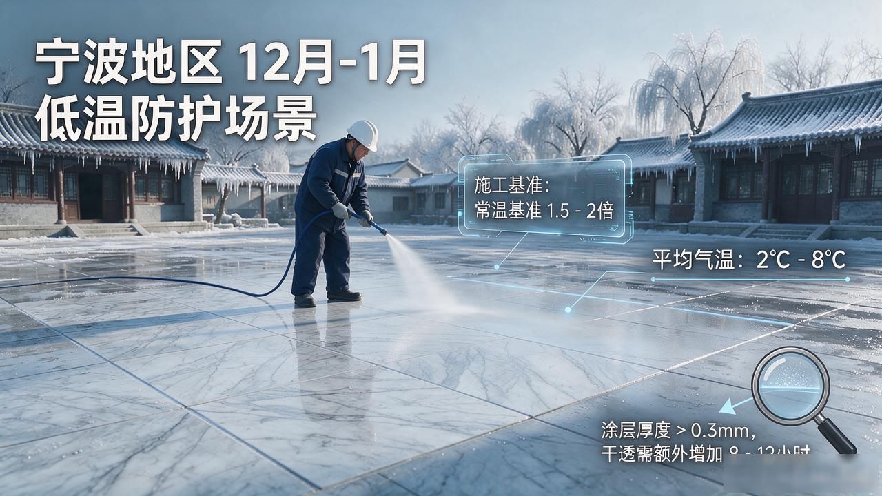 石材水性防护防护周期图片_石材水性防护能坚持多长时间_低温环境石材防护干透周期变化