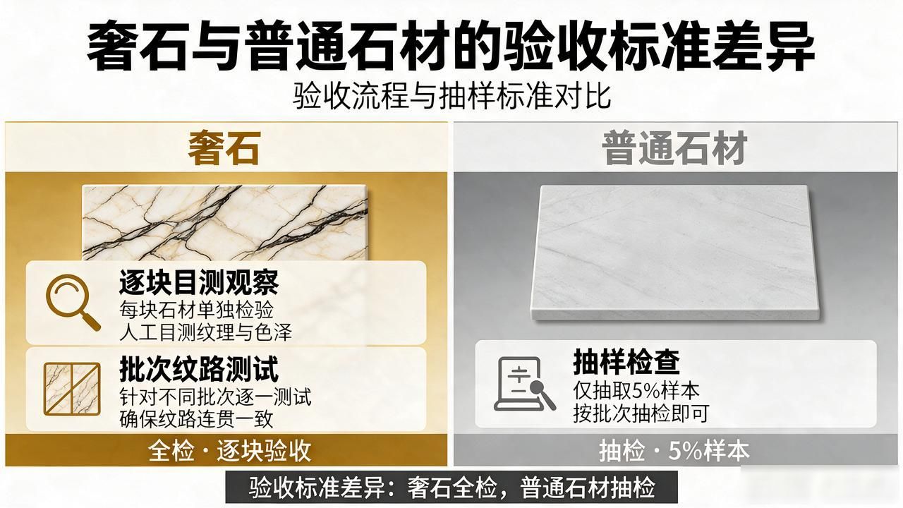 奢石最建议买的三个品种_奢石与普通石材的验收标准差异_奢石的尺寸一般是多少