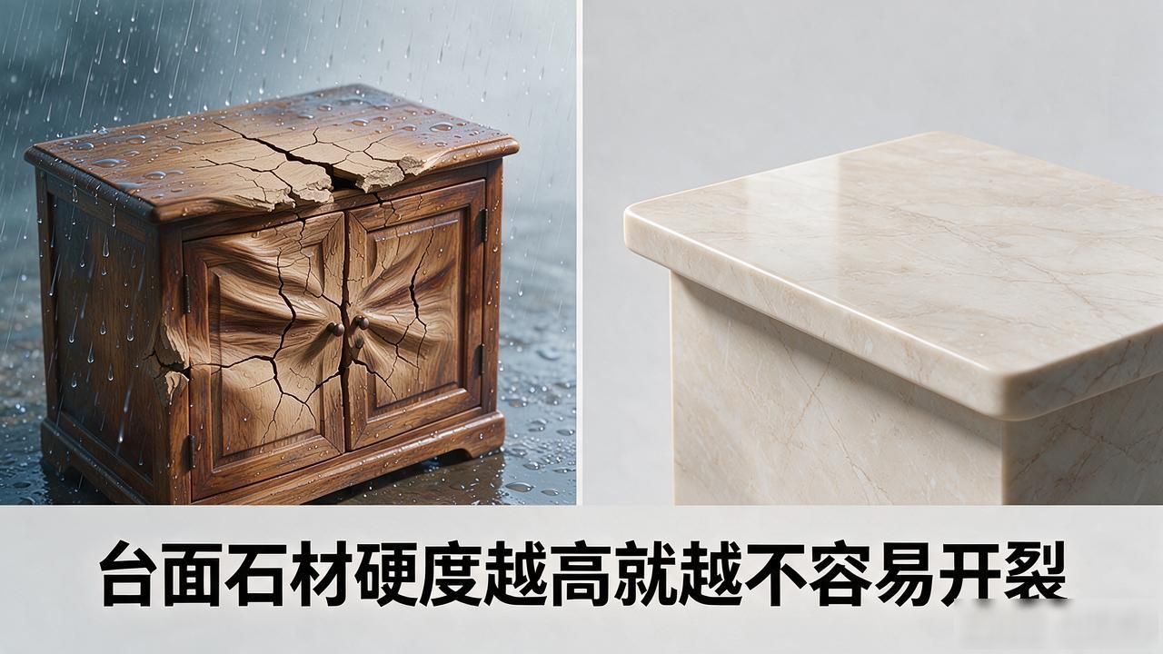 台面石材硬度越高就越不容易开裂_石材硬度对照表_石材硬度排行
