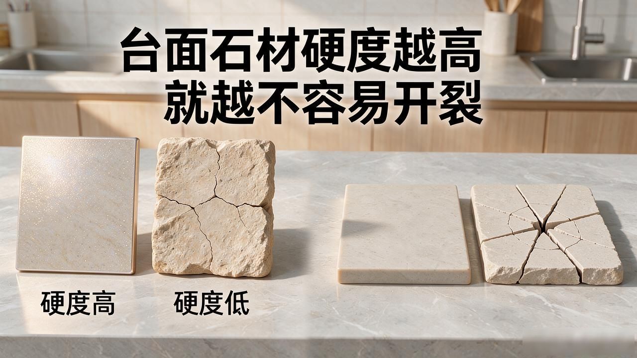 台面石材硬度越高就越不容易开裂_石材硬度对照表_石材硬度排行