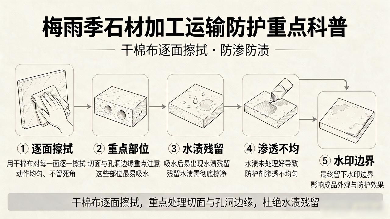 石材防护剂的施工视频_梅雨季石材加工运输防护重点科普_科能石材防护剂