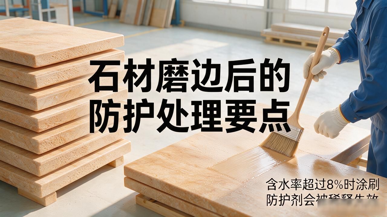 石材防护做几面_防护磨石材要点处理后再施工吗_石材磨边后的防护处理要点