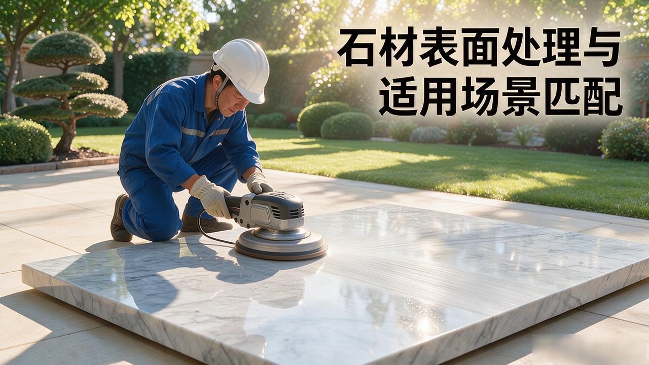 石材表面处理工艺_石材表面处理与适用场景匹配_石材表面处理有几种