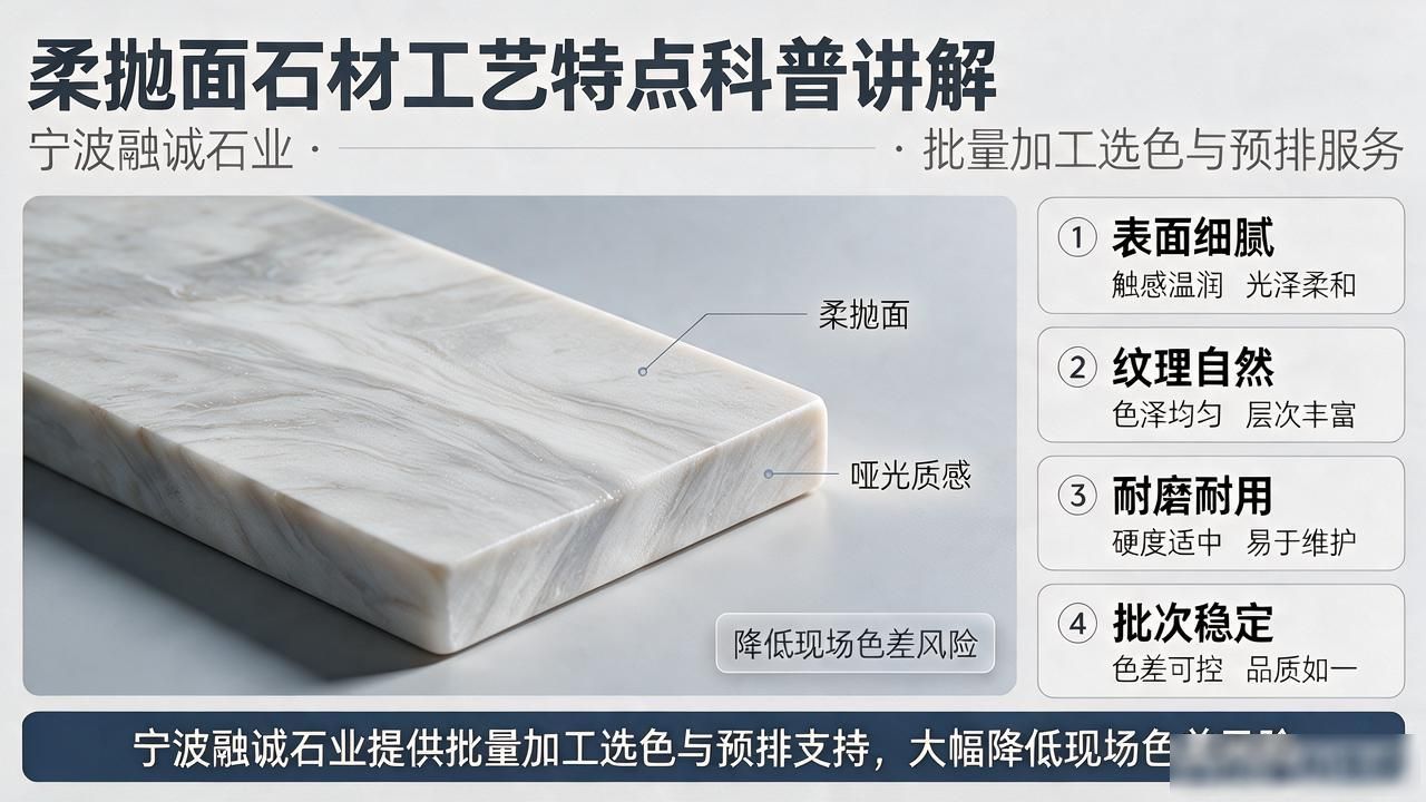 抛石地坪施工工艺_抛石棱体的断面形式主要有哪些_柔抛面石材工艺特点科普讲解