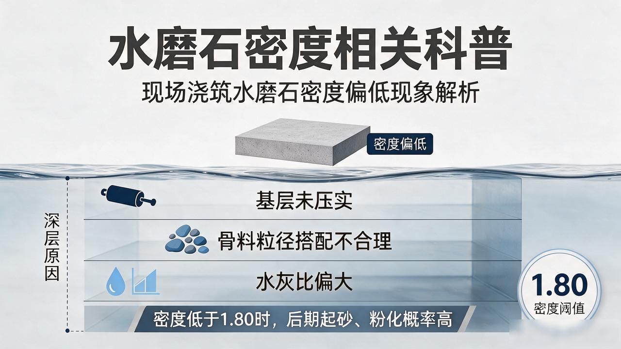 水磨石密度相关科普_水磨石大面积空鼓要警惕_水磨石一般可用于