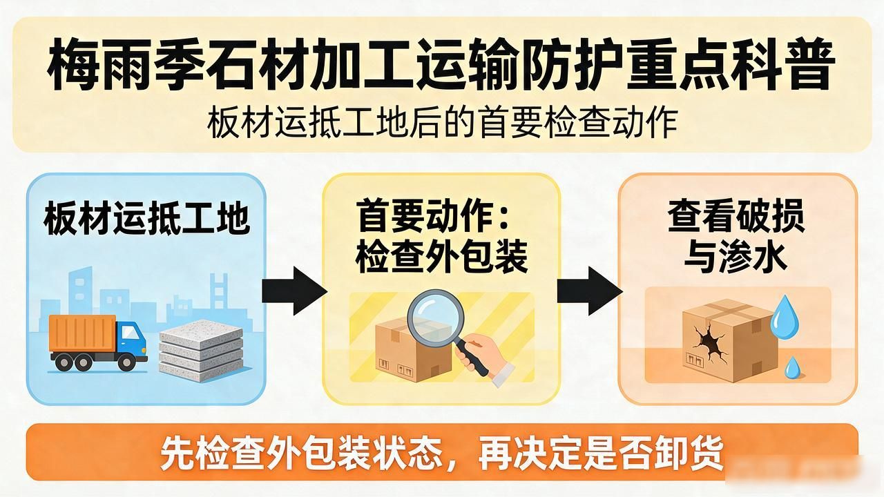 梅雨季石材加工运输防护重点科普_石材防护剂化学辅助剂_石材防护剂的施工视频