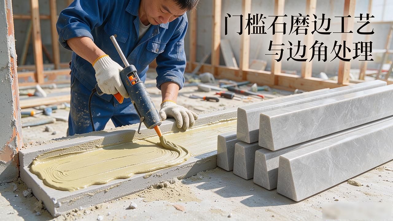 门槛坡度太高怎么处理_门槛铝合金压条如何固定方式_门槛石磨边工艺与边角处理