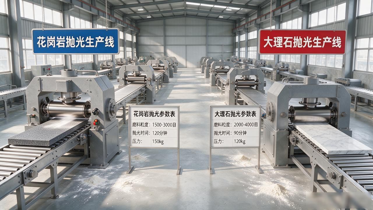 石墨抛光工艺_石材抛光面的加工工序与光泽度_光泽工序抛光石材加工面度要求