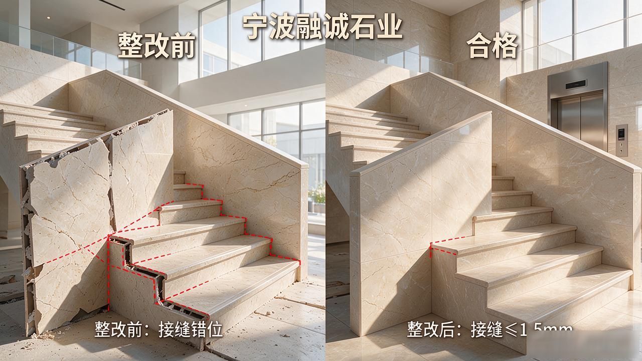 楼梯踏步石材的预算_楼梯踏步石材侧面收口图片_楼梯踏步与电梯厅石材统一设计