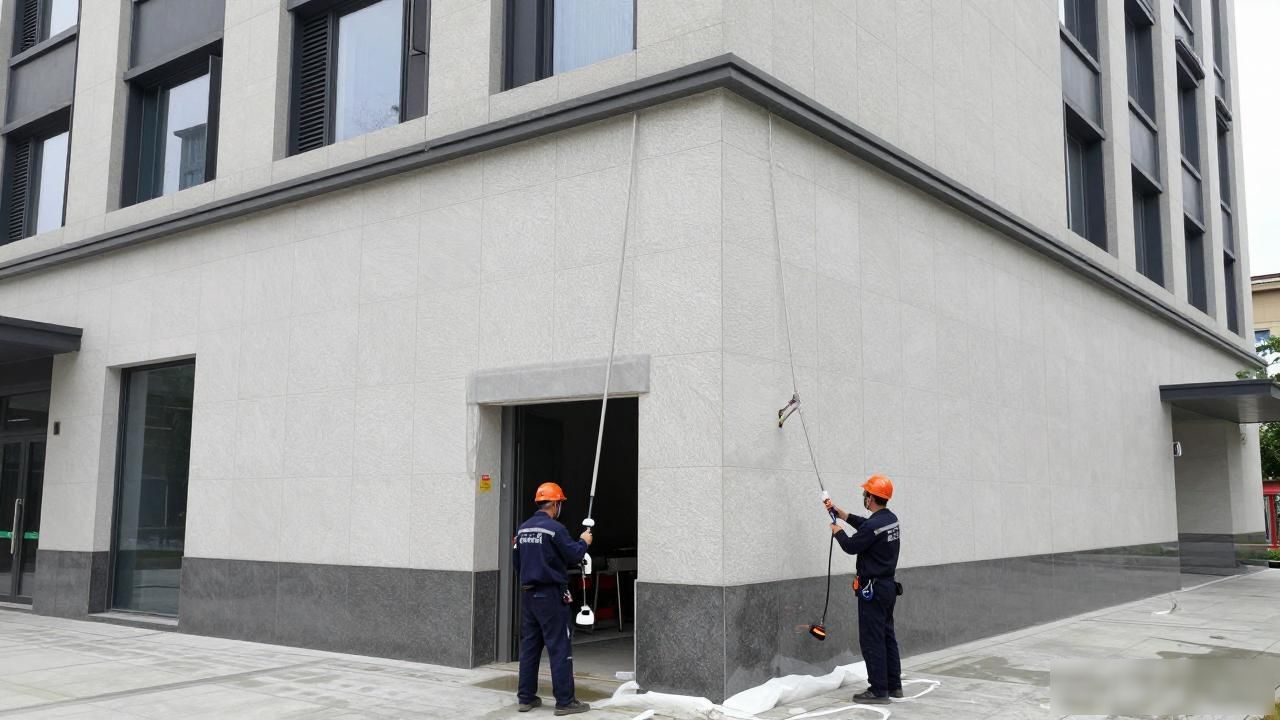外墙石材清洗用什么清洗_外墙石材清洗养护时间_石材外墙清洗与养护