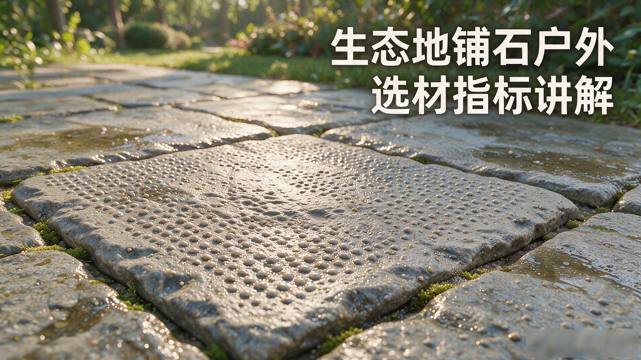 生态地铺石户外选材指标讲解封面图新闻