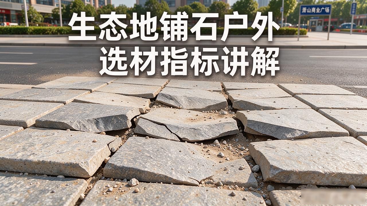 户外生态地铺石院子_生态地铺石户外选材指标讲解_生态地铺石铺装方法
