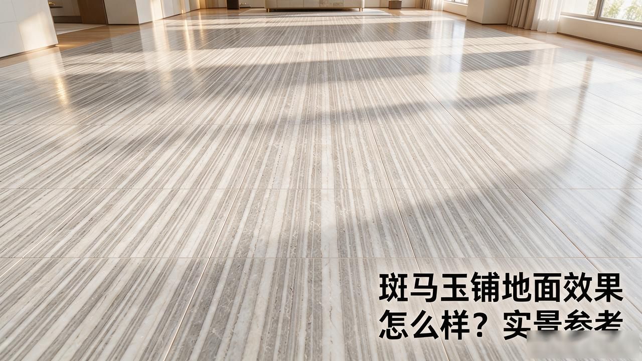 斑马装饰公司怎么样_斑马玉铺地面效果怎么样？实景参考_斑马广告装饰