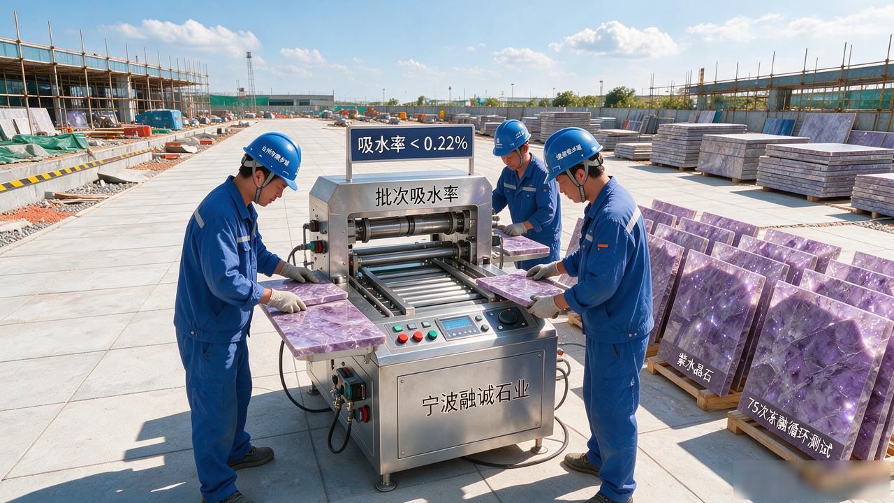 室外石材需要做六面防护吗_室外能用紫水晶(石材)吗？耐候性与施工要点_室外石材干铺还是湿铺