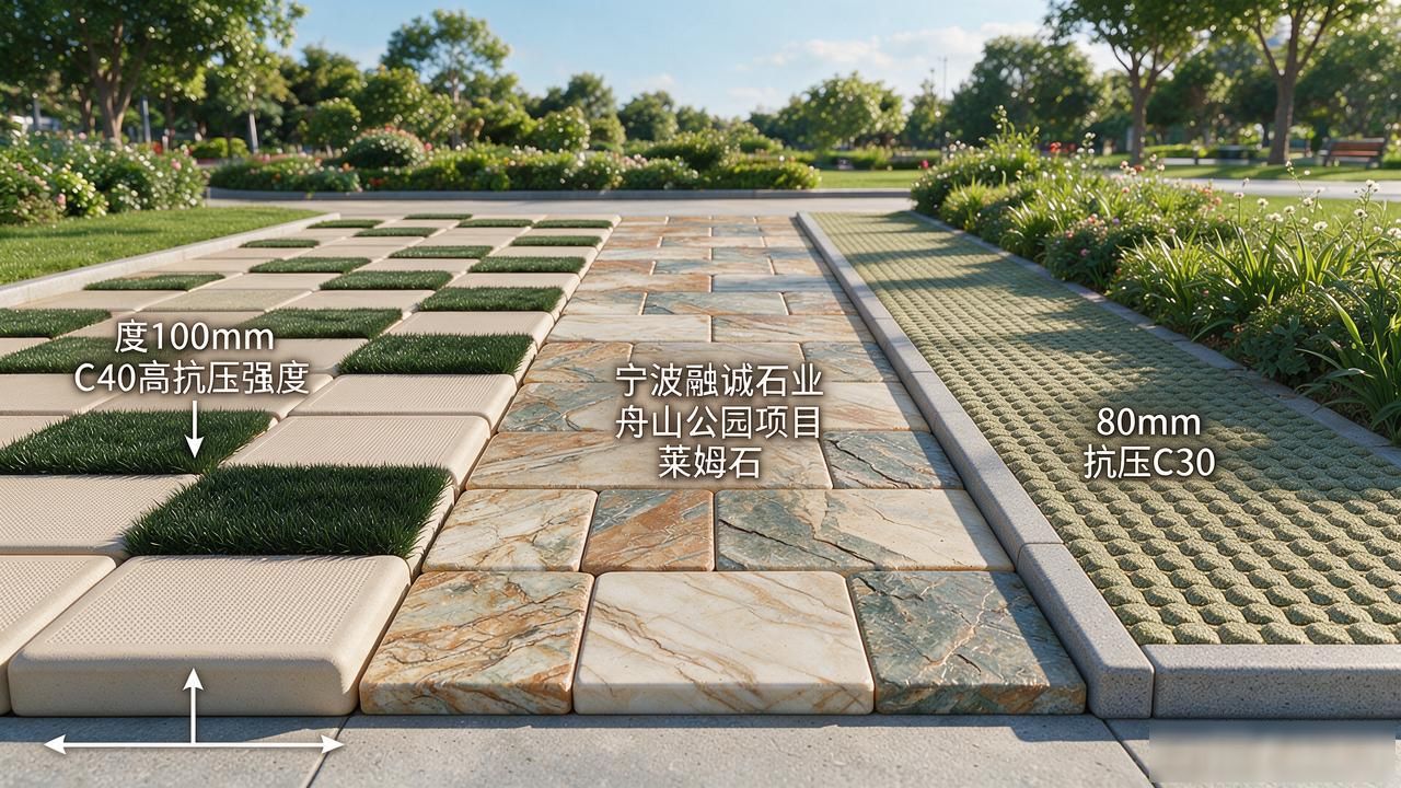 植草砖可选什么草_植草砖适合家装还是工装？工程人说明白_瓷砖家装工装话术