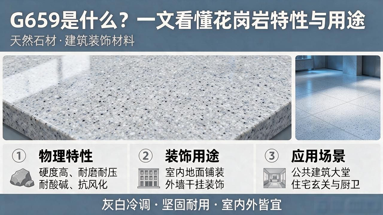 花岗岩特点特性_G659是什么？一文看懂花岗岩特性与用途_花岗岩具有什么等特性