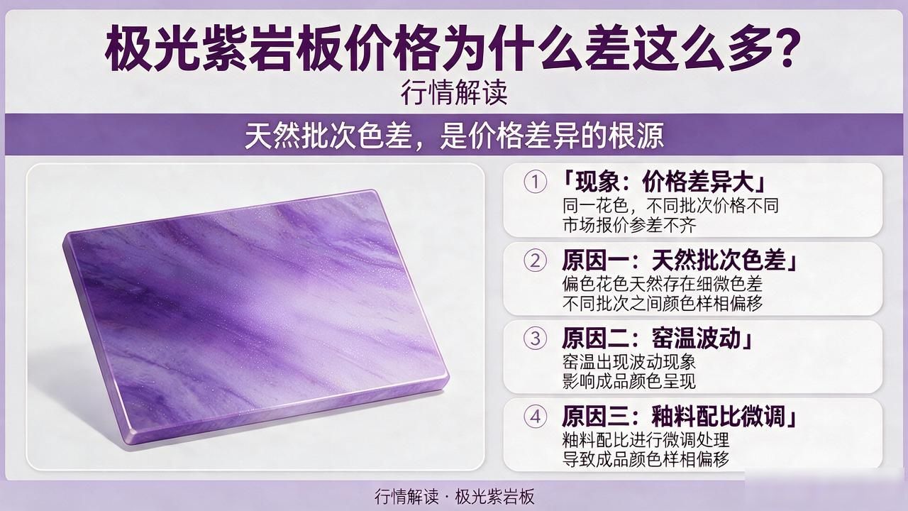 岩板激光机需要多少钱一台_极光紫岩板价格为什么差这么多？行情解读_镍板行情怎么看